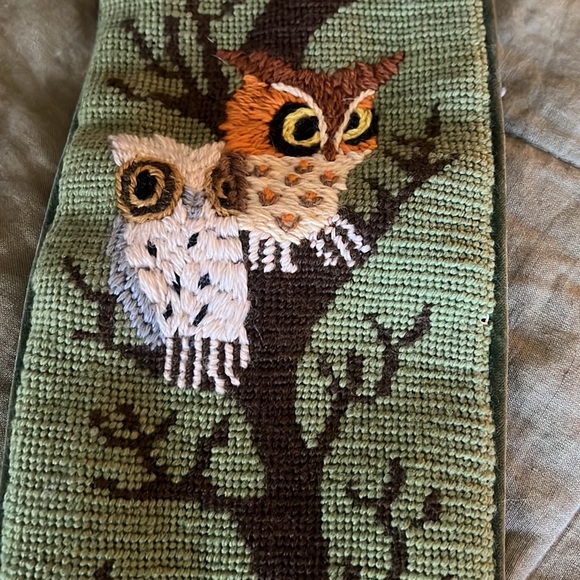 VTG Hand-knit Owl Wall Hanging - Picture 5 of 10